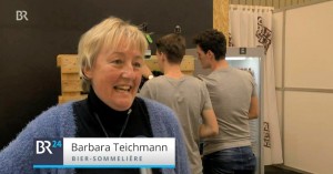 Die BierVersteherin Barbara Teichmann auf der BrauBeviale in Nürnberg und im BR