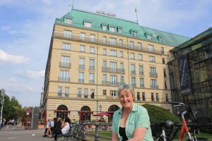 Barbara Teichmann die BierVersteherin aus Wasserburg im Hotel Adlon in Berlin